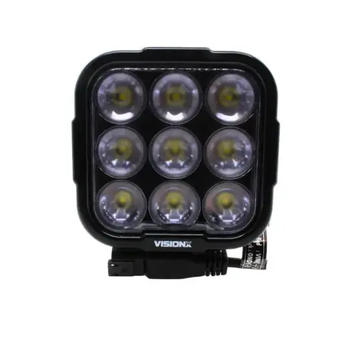  DURA2-WL960 - VISION X - Faro de trabajo led 11-32vcd 9 led Flood 7650 lúmenes IP68/IP69K